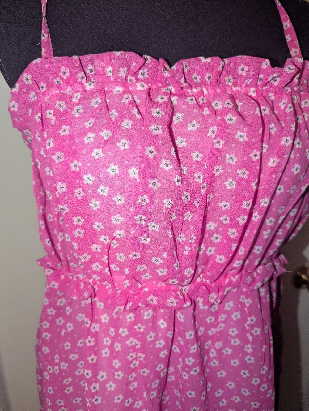 Y2K Fairy Babydoll Pink Dress - Picture 2 of 12